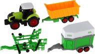 Teddies Traktor s vlekom 3 ks - cena, srovnání