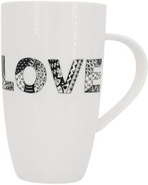By Inspire Hrnček Patchwork Love 600 ml