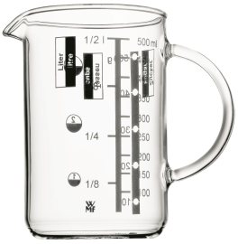 WMF 0605962000 Sklenená odmerka 0,5l