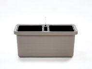 Plastia Samozavlažovací kvetináč Berberis DUO - cena, srovnání