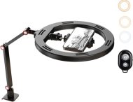 Apexel Clip Flexible Desk stand with ring light APL-FL20 - cena, srovnání