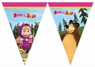 Godan Banner - girlanda máša a medveď vlajky - 230cm - cena, srovnání