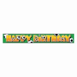 Unique Banner - girlanda narodeniny - happy birthday - futbal - 365cm