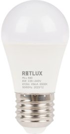 Retlux RLL 640 G45 E27 miniG 6 W DL D