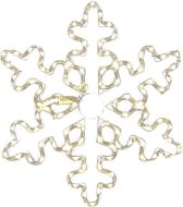 Aca Lighting LED vianočná snehová vločka do okna 96x LED, 17 W, teplá biela - cena, srovnání