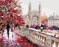Zuty Maľovanie podľa čísel - Clare Bridge v Anglicku (Richard Macneil), 40 x 50 cm, napnuté plátno na rám - cena, srovnání