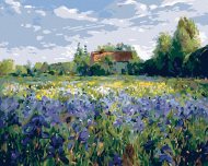 Zuty Maľovanie podľa čísel - Dom na vidieku, 100 x 80 cm, bez rámu a bez napnutia plátna - cena, srovnání