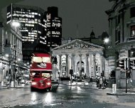 Zuty Maľovanie podľa čísel - Londýnsky bus, 100 x 80 cm, napnuté plátno na rám - cena, srovnání