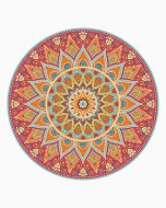 Zuty Maľovanie podľa čísel - Mandala, 80 x 100 cm. napnuté plátno na rám - cena, srovnání