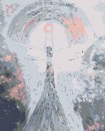 Zuty Maľovanie podľa čísel - Anjeli od Lenky - Peace angel, 80 x 100 cm, napnuté plátno na rám - cena, srovnání