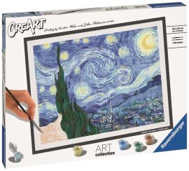 Ravensburger 235186 CreArt Vincent van Gogh: Hviezdna noc