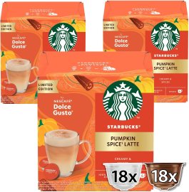 Starbucks Pumpkin Spice Latte NESCAFÉ Dolce Gusto 3x12ks