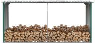 vidaXL Dreváreň, pozinkovaná oceľ, zelená 330x92x153cm - cena, srovnání