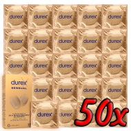 Durex Sensual 50ks - cena, srovnání