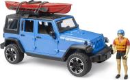 Bruder 2529 Jeep Wrangler Rubicon s kajakom a postavou - cena, srovnání