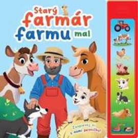 Starý farmár farmu mal