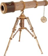 Robotime Rokr 3D drevené puzzle Ďalekohľad 314 - cena, srovnání