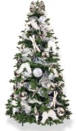Laalu Ozdobený stromček SNEHOVÁ NÁDIELKA 300cm so 118ks ozdôb a dekorácií - cena, srovnání