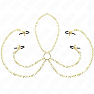 Kink 4 Nipple & Clit Clamps Adjustable - cena, srovnání