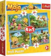 Trefl Puzzle Včelka Mája: Dobrodružství 4v1 - cena, srovnání