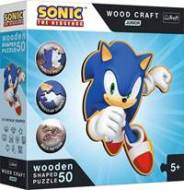 Trefl Wood Craft Junior puzzle Chytrý Ježek Sonic - cena, srovnání