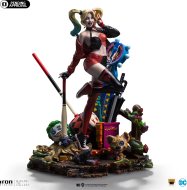 Iron Studios DC Comics - Gotham City Cirens - Harley Quinn Deluxe - Art Scale 1/10 - cena, srovnání