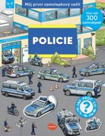 Můj první samolepkový sešit Policie