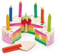 Tender Leaf Drevená dúhová torta na krájanie Rainbow Birthday Cake - cena, srovnání
