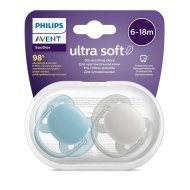 Philips Avent Cumlík Ultrasoft Premium Neutral 6-18m chlapec 2ks - cena, srovnání