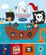 Piráti - 101 vecí na hľadanie a nalepovanie - cena, srovnání