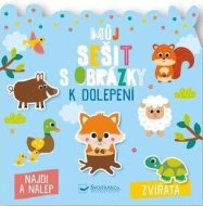 Můj sešit s obrázky k dolepení Zvířata - cena, srovnání