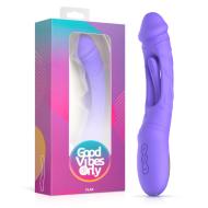 Good Vibes Only Flax Vibrating Dildo with G-Spot - cena, srovnání