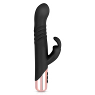Rosy Gold Rabbit Vibrator with Thrusting - cena, srovnání