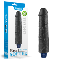 Lovetoy Real Softee Rechargeable Vibrating Dildo 9.5" - cena, srovnání