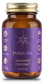 NaturLabs Lipozomálny vitamín D3 + K2 30tbl