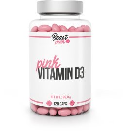 Beastpink Pink Vitamin D3 120tbl