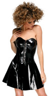 Black Level Vinyl Mini Dress with Corset Top 2851709 - cena, srovnání