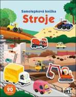 Samolepková knížka Stroje - cena, srovnání