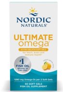 Nordic Naturals Ultimate Omega v rybej želatíne 1280mg 60tbl - cena, srovnání