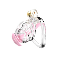Cellmate Guardian Chastity Cage Clear Size 0 - cena, srovnání