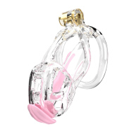 Cellmate Guardian Chastity Cage Clear Size 2 - cena, srovnání