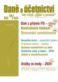 Daně a účetnictví bez chyb, pokut a penále 4-5/2024