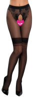 Cottelli Crotchless Tights Retro Style - cena, srovnání