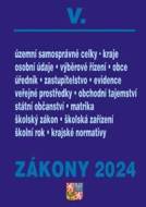 Zákony V 2024 - Veřejná správa, Školství - cena, srovnání