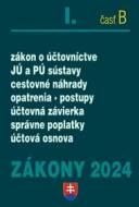 Zákony I B 2024 Účtovné zákony - cena, srovnání