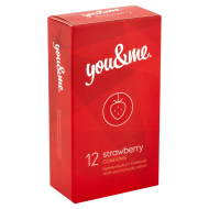 Primeros You&Me Strawberry Condoms 12ks - cena, srovnání
