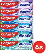 Colgate Colgate Max White Mix 6x75ml - cena, srovnání