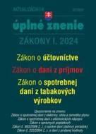 Aktualizácia I/4 2024 - daňové a účtovné zákony - cena, srovnání