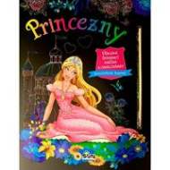 Princezny - Úžasná škrábací knižka a omalovánky - cena, srovnání
