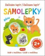 Začínam lepiť samolepky - Zošit s mačičkou - cena, srovnání